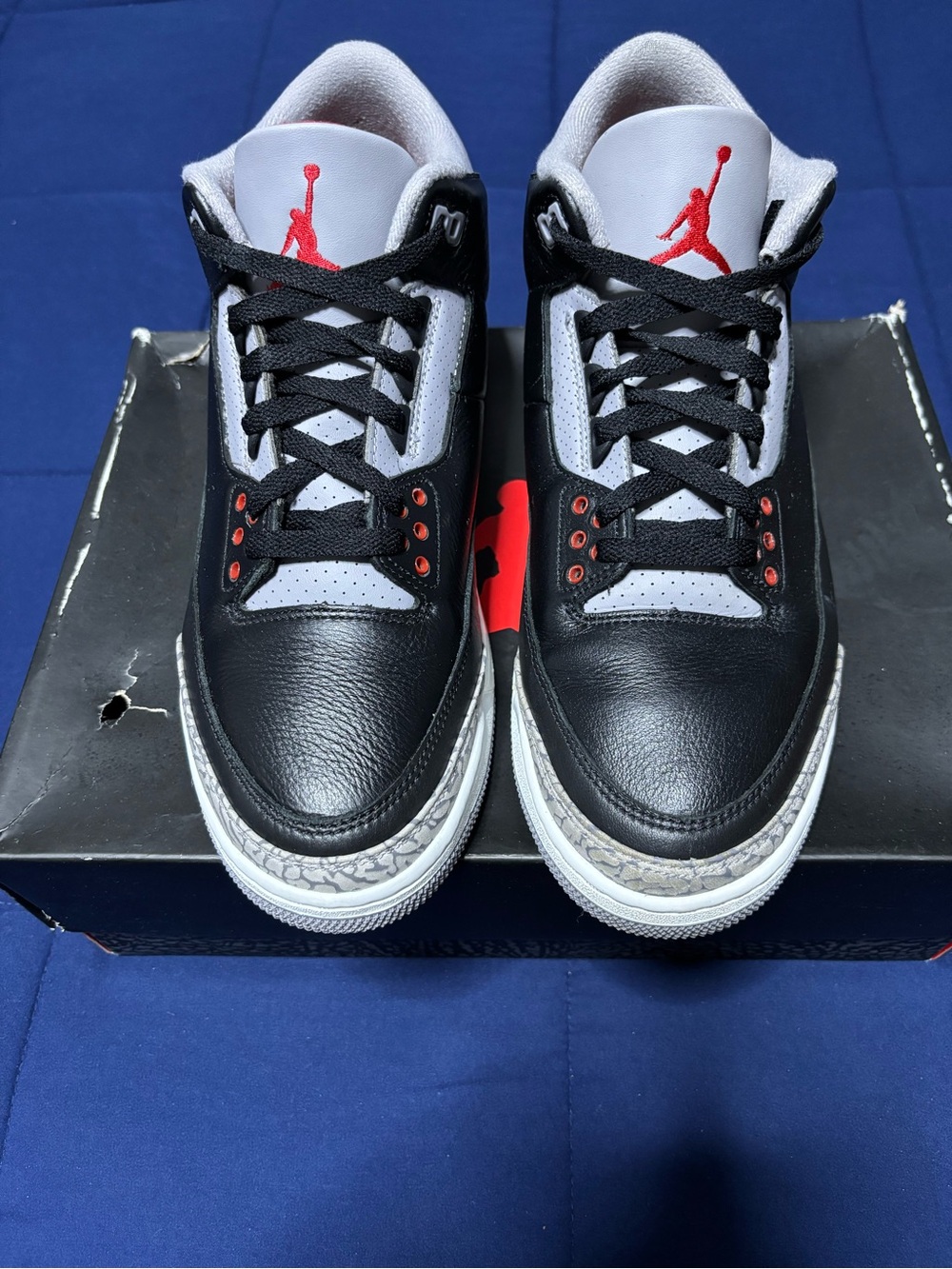Jordan 3 Retro OG Black Cement 2024 Size 11.5